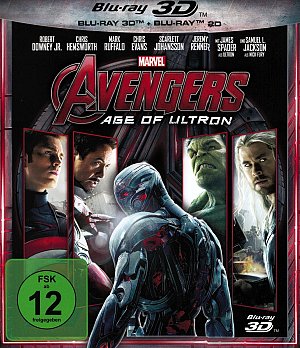 The Avengers 2 - Age of Ultron [Blu-ray 3D]