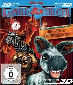 Kasperle Theater - Die Bremer Stadtmusikanten [Blu-ray 3D]