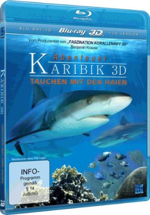 Abenteuer Karibik - Tauchen mit den Haien [Blu-ray 3D]