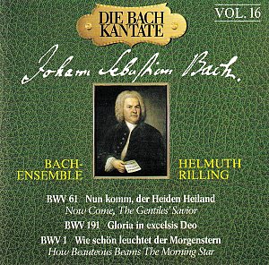 Die Bach Kantate Vol. 16 - BWV 61, 191, 1...