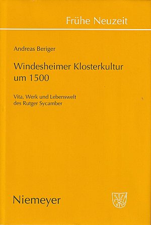 Windesheimer Klosterkultur um 1500