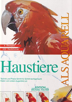 Haustiere als Aquarell