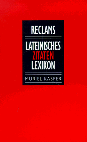 Lateinisches Zitaten-Lexikon
