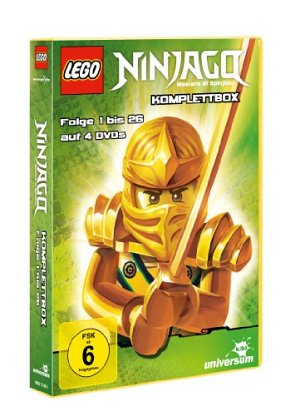 Lego Ninjago Komplettbox - Folge 1-26 [DVD]
