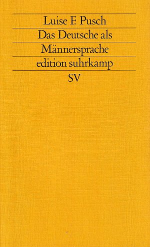 Das Deutsche als Männersprache