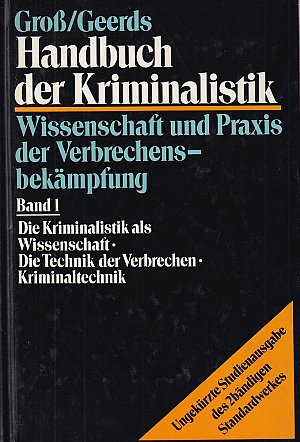 Handbuch der Kriminalistik