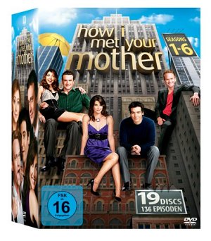How I Met Your Mother Komplettbox, Seasons 1-6 [DVD]