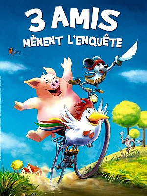 3 amis mènent l'enquête [DVD]