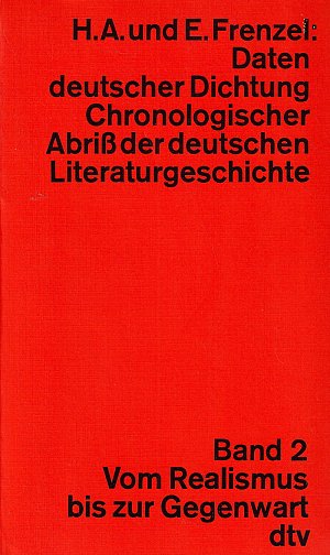 Daten deutscher Dichtung - Band II