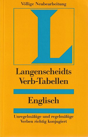 Langenscheidt Verb-Tabellen - Englisch