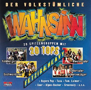 Der volkstümliche Wahnsinn - Fetzig & Heavy  [CD]