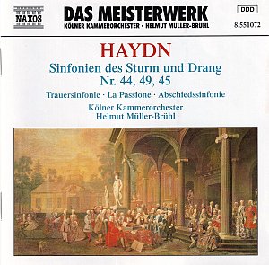 Haydn - Sinfonien Nr. 44, 49, 45 [CD]