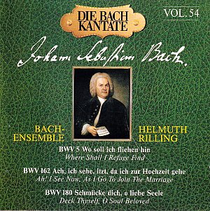 Die Bach Kantaten Vol. 54 - BWV 5 / 162...