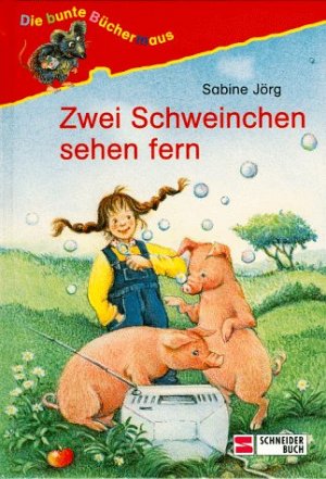 Zwei Schweinchen sehen fern