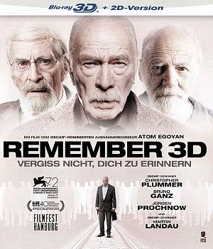 Remember - Vergiss nicht, dich zu erinnern [Blu-ray 3D]