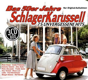 Das 50er Jahre Schlager Karussell - 75 unvergessene Hits [CD]