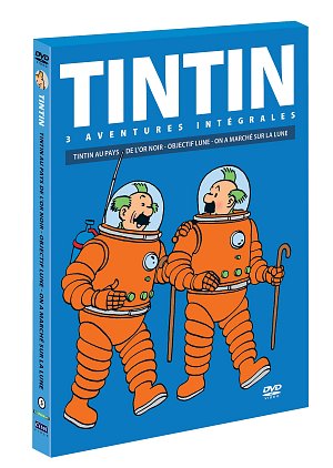 3 aventures de Tintin [DVD]