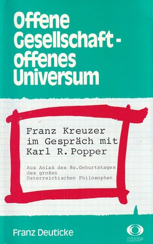 Offene Gesellschaft, offenes Universum