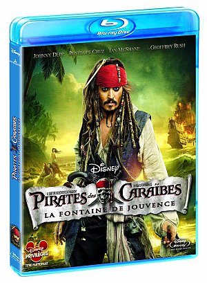 Pirates des Caraibes - La fontaine de jouvence [Blu-ray]
