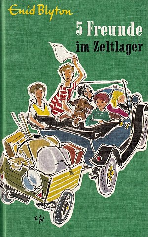 5 Freunde im Zeltlager