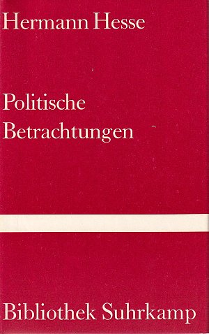 Politische Betrachtungen