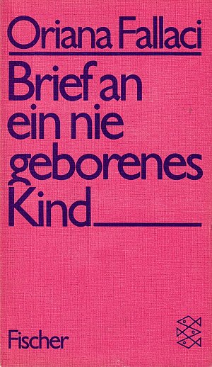 Brief an ein nie geborenes Kind