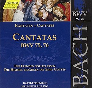 Kantaten Vol. 24 - BWV 75 / 76 [CD]
