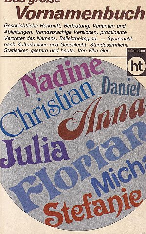 Das grosse Vornamenbuch