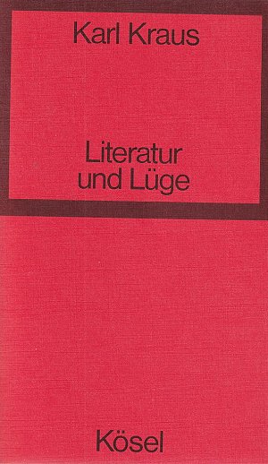 Literatur und Lüge