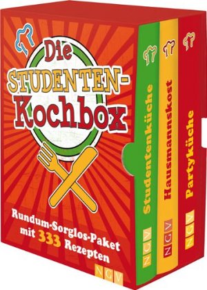 Die Studentenkochbox - Rundum-Sorglos-Paket mit 333 Rezepten