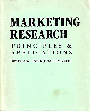 Marketing Research - Principles and Applications