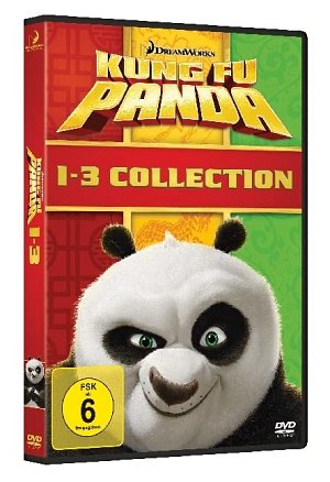 Kung Fu Panda 1-3 [DVD]