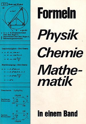 Formeln Physik Chemie Mathematik