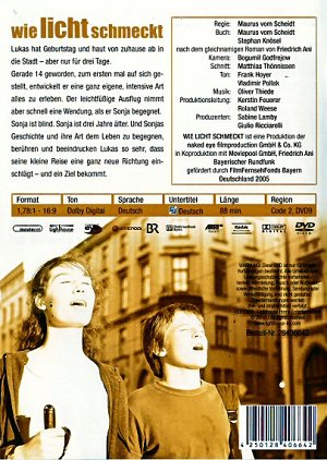 Wie Licht schmeckt [DVD]