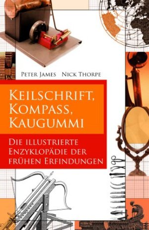 Keilschrift, Kompass, Kaugummi