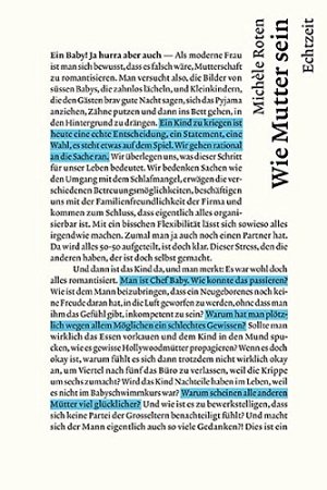 Wie Mutter sein