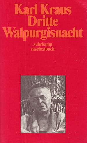 Schriften - Dritte Walpurgisnacht