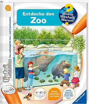 tiptoi® Wieso? Weshalb? Warum? Entdecke den Zoo