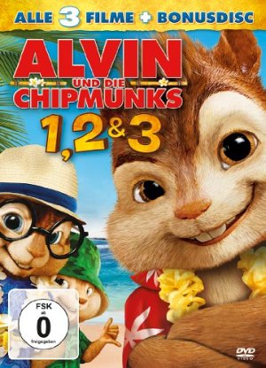 Alvin und die Chipmunks 1,2 & 3 [DVD]
