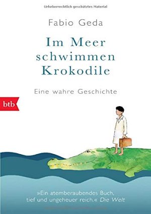 Im Meer schwimmen Krokodile