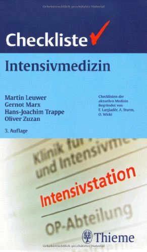 Checkliste - Intensivmedizin