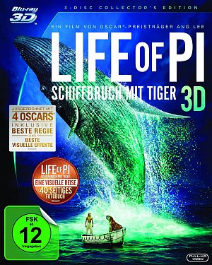 Life of Pi - Schiffbruch mit Tiger [Blu-ray 3D]