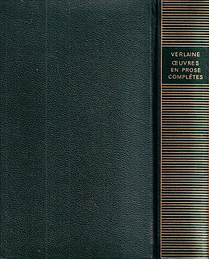 Verlaine - Oeuvres en prose complètes