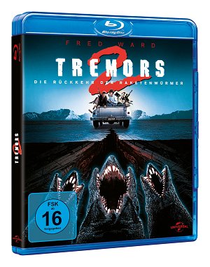 Tremors 2 - Die Rückkehr der Raketenwürmer [Blu-ray]