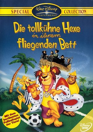 Die tollkühne Hexe in ihrem fliegenden Bett [DVD]