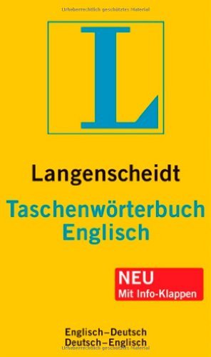 Langenscheidt Taschenwörterbuch Englisch: Englisch-Deutsch/Deutsch-Englisch