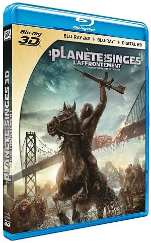 La Planète des singes - L'affrontement [Blu-ray 3D]