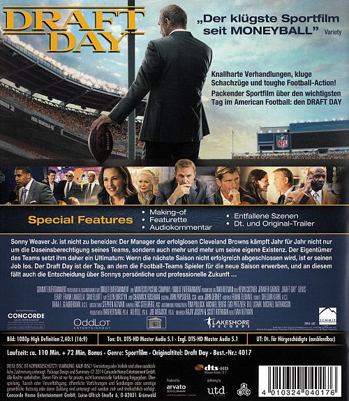 Draft Day [Blu-ray]
