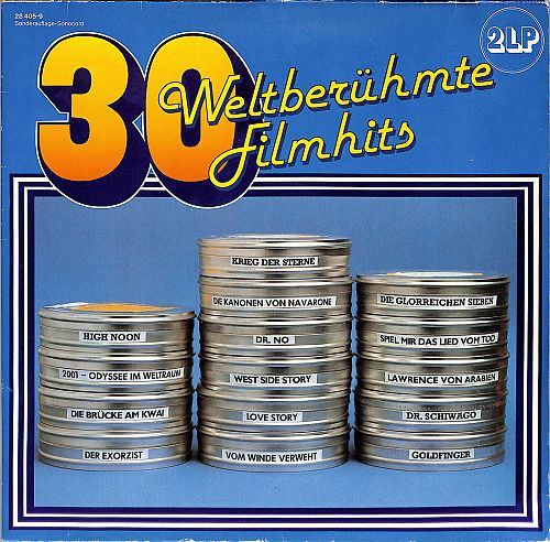 30 Weltberühmte Filmhits [Vinyl]