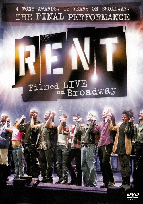 Rent - Filmed Live on Broadway  (OmU) [DVD]